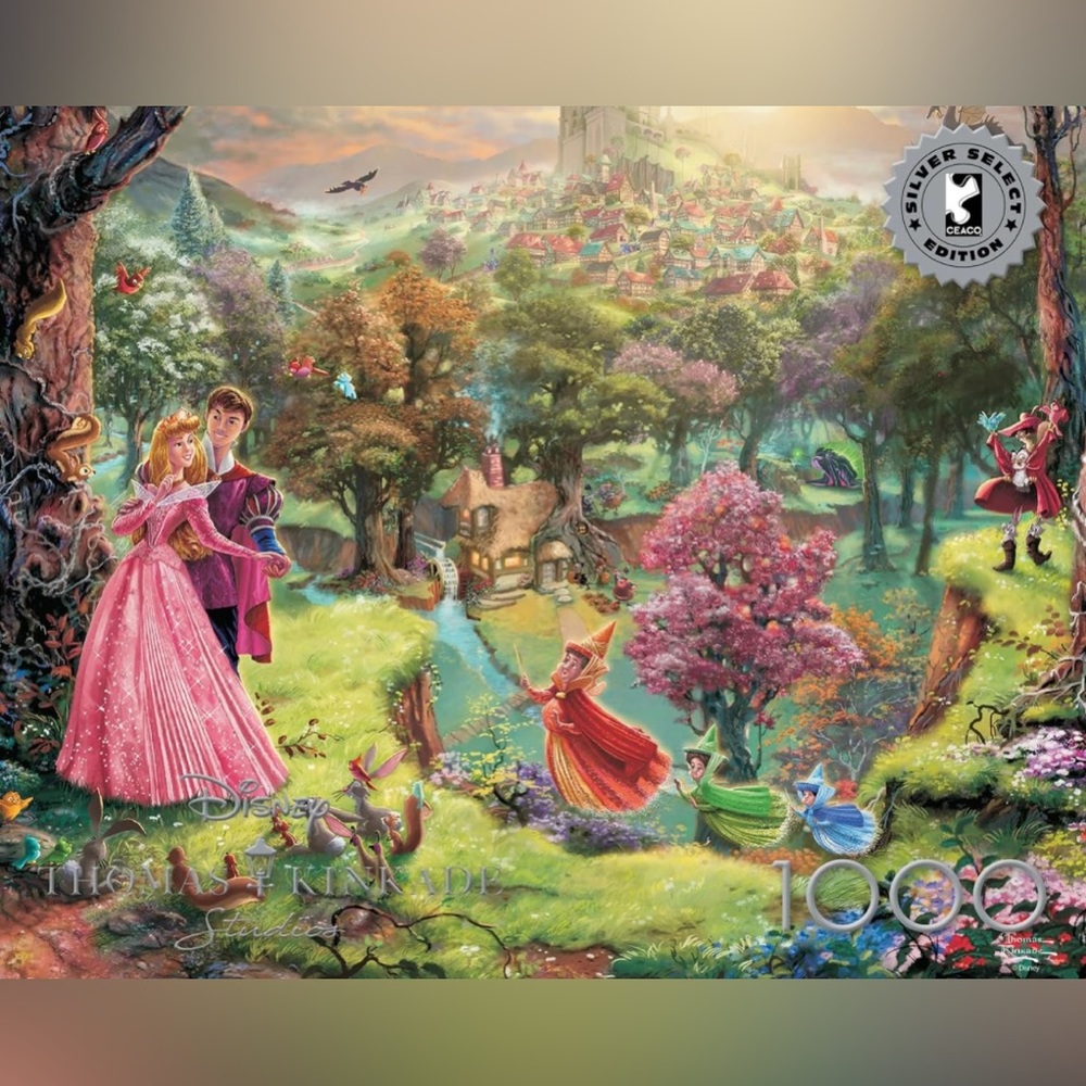 Disney Thomas Kinkade Sleeping Beauty Puzzle